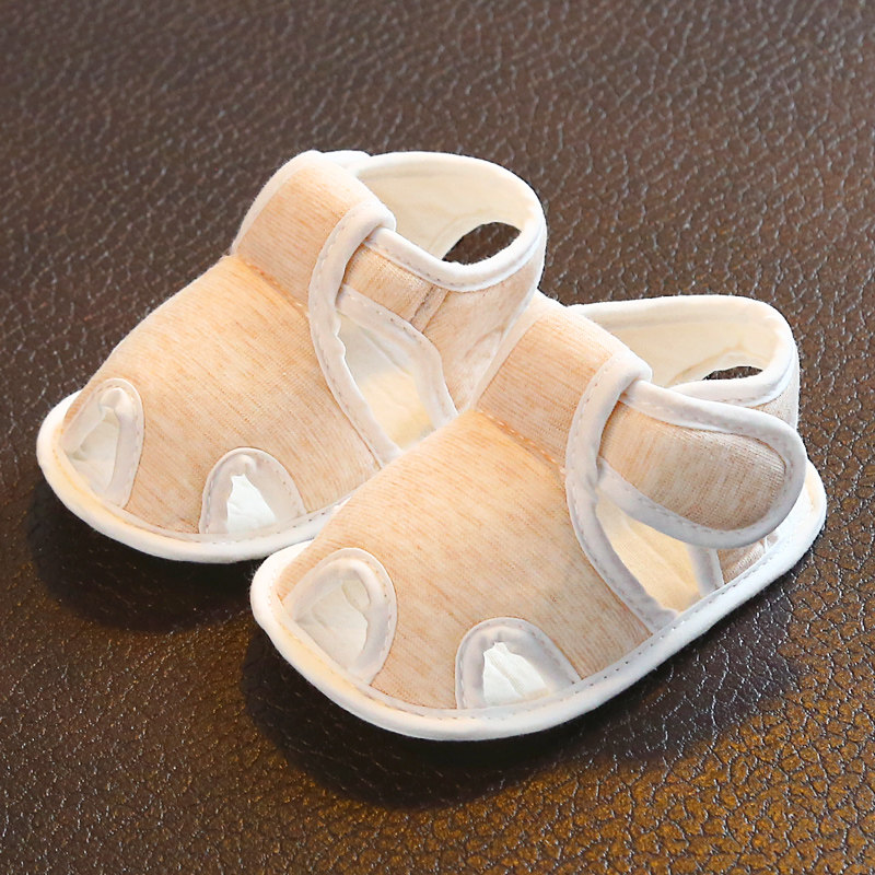 新生儿鞋婴儿鞋子女夏季0一3个月6宝宝步前鞋夏软底布底男秋5春夏