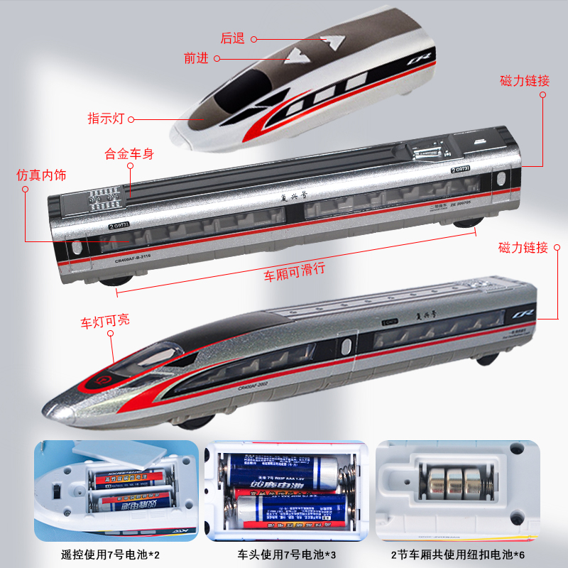 高铁仿真列车站台模型车3火车玩具 淘气玩具电动/遥控轨道