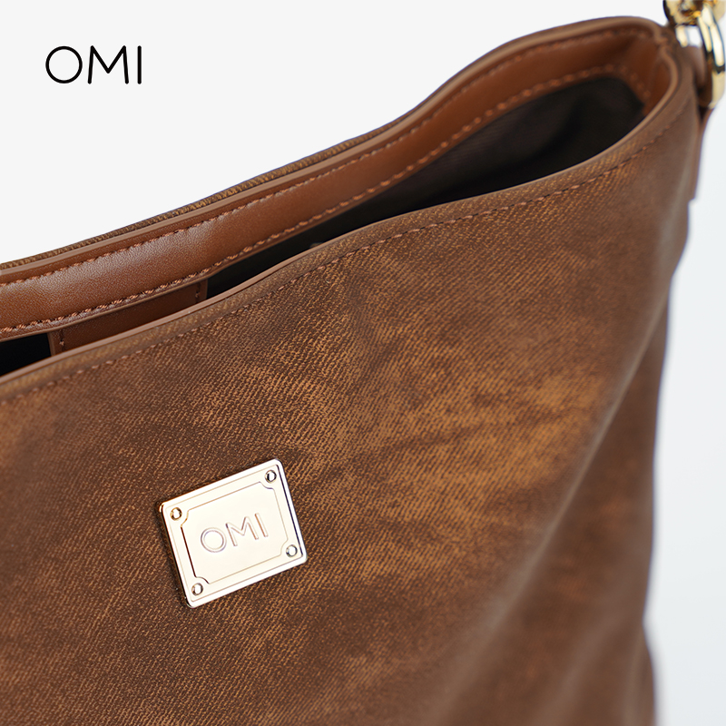 【新年新品】欧米omi链条包时尚休闲女包包复古磁吸单肩便携包
