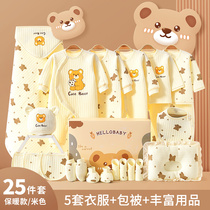 Newborn Gift Box Baby Clothes Autumn Winter Suit Just Born Newborn Baby Full Moon Meet Gift Items Great All