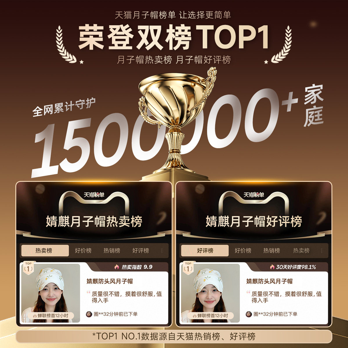 婧麒产妇月子帽秋纯棉防风帽产后坐月子用品头巾发带女产后孕妇帽,淘宝优惠券,粉丝福利购,淘宝优惠卷