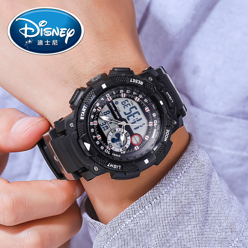 迪士尼男生初高中潮流男孩电子表 宸雪誉手表国产腕表