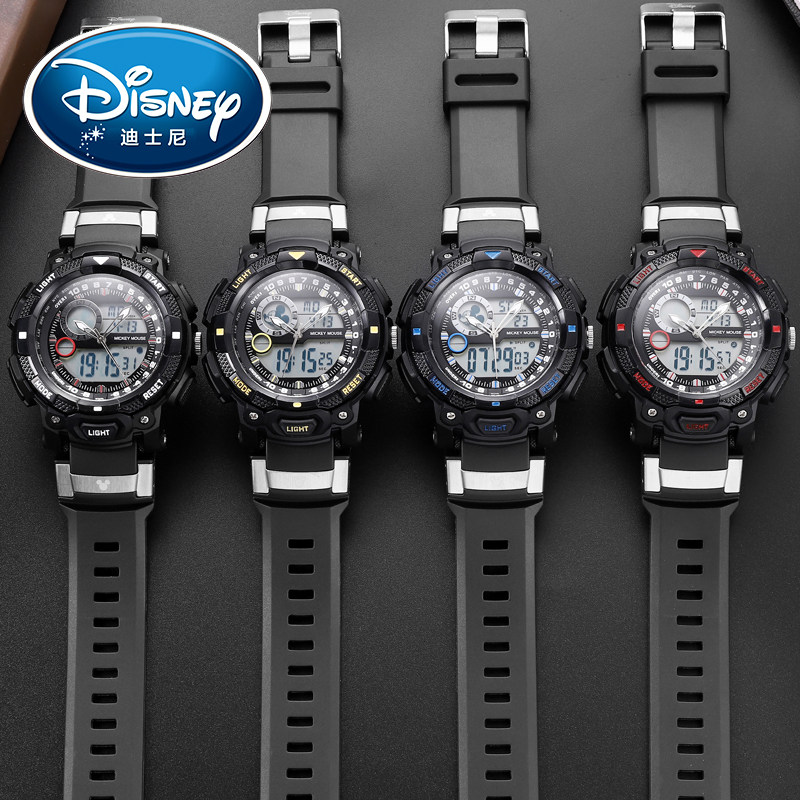 迪士尼男生初高中潮流男孩电子表 宸雪誉手表国产腕表