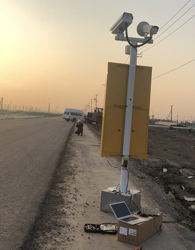 道路车辆测速仪车牌号显示 机动车超速抓拍系统 汽车超速监测拍照 - 图1