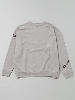 ສັ່ງພິເສດ ehyphen VS Hersh*y's collaboration 17 spring picture album circle pure cotton round neck sweatshirt