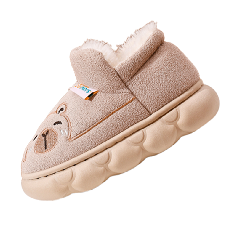 儿童童鞋冬季2025新款宝宝卡通棉鞋加绒保暖男童雪地靴女童厚棉靴,淘宝优惠券,粉丝福利购,淘宝优惠卷