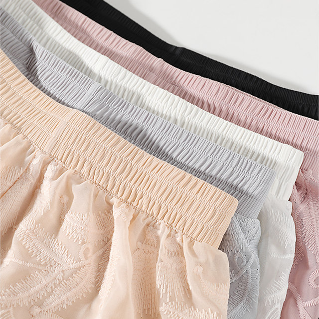 ກະໂປງ lace ວ່າງ, leggings ທີ່ບໍ່ແມ່ນມ້ວນບາງໆທີ່ສາມາດນຸ່ງອອກນອກ