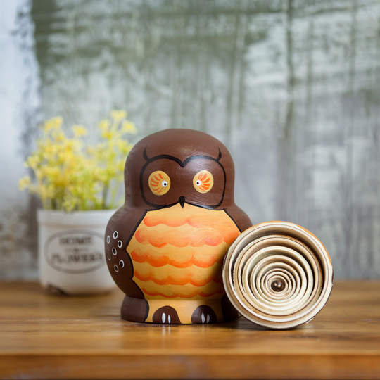 Russian genuine ten-layer cute puzzle doll