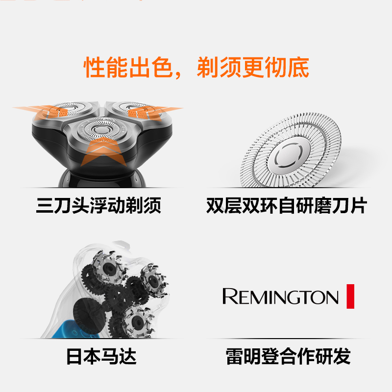 全身水洗充电式便携男士三头刮剃须刃 小米电动刮胡刃 米家剃须刃 全身水洗充电式便携男士三头刮剃须刃 小米电动刮胡刃 米家剃须刃