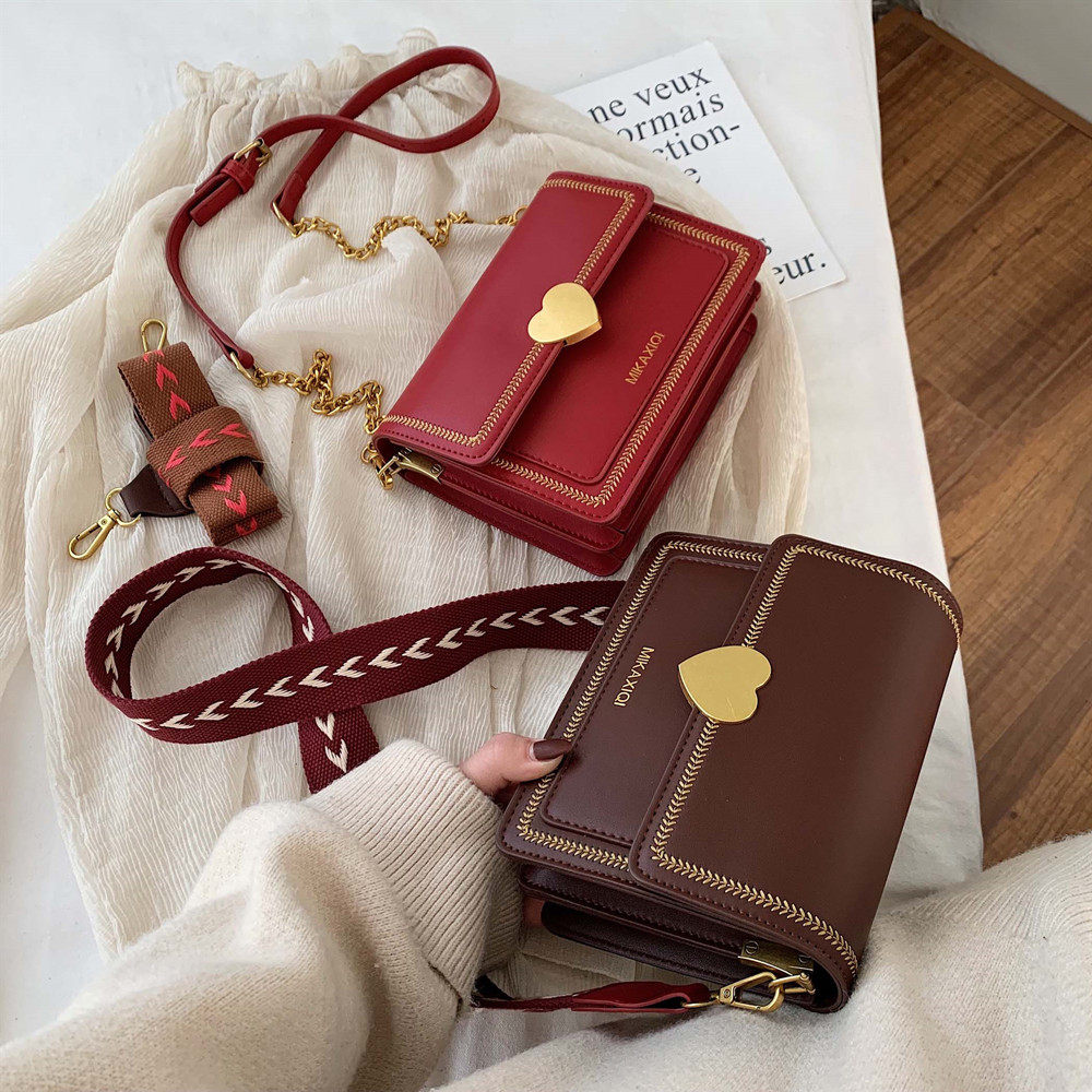 网红包包女2020新款单肩简约斜挎包 古阑迪莉女士包袋