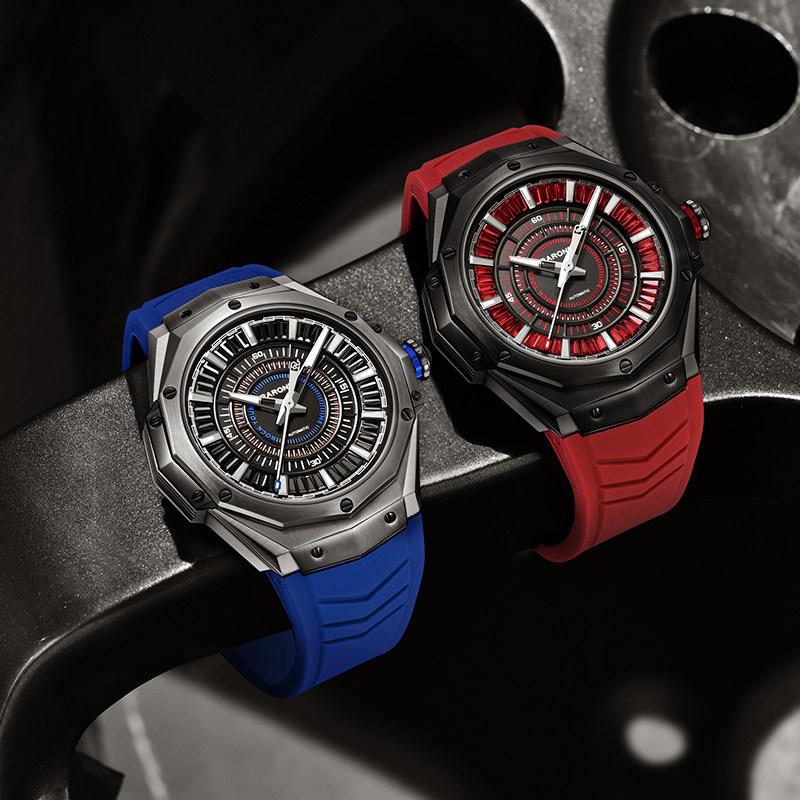 Rarone雷诺新款飓风潮流机械炫酷男士手表防水国产正品气质男表