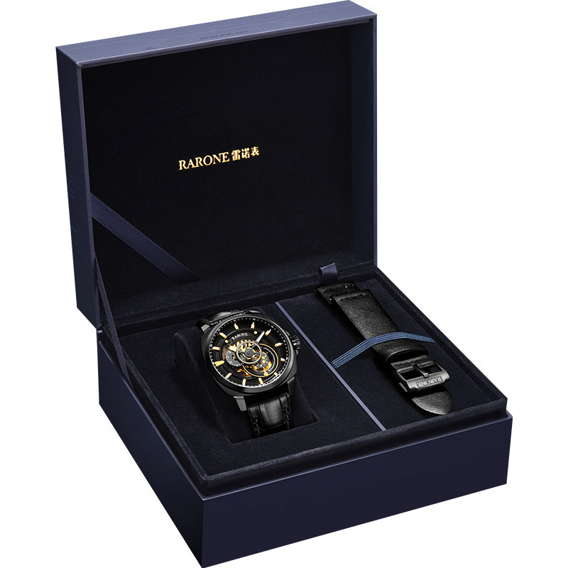 【618】贾乃亮限量款雷诺全机械表 雷诺手表国产腕表