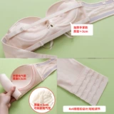 Летнее нижнее белье, нескользящий тонкий бюстгальтер пуш-ап, невидимый топ без лямок, увеличенная толщина