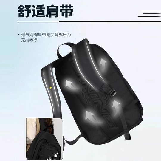 Li Ning commuting large capacity leisure travel backpack