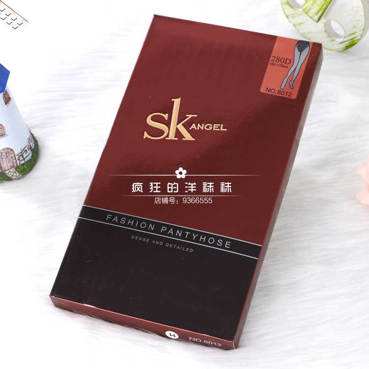 SK打底裤袜子连裤袜 280D春秋薄中厚款比基尼防勾丝丝袜9101包邮-图0