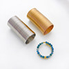 Gold platinum memory wire ring ring bracelet ring