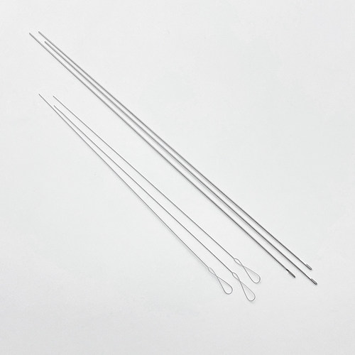 超细大眼麻花串珠针穿珠钩针手工diy串珠工具引线器勾珠宝水晶针 - 图2