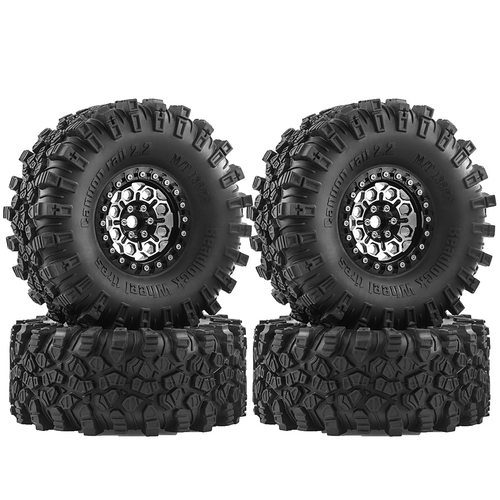 RS红蜘蛛美嘉欣1/8H8P烈马YK4083易控AXIAL毒蜥AXP8轮毂+轮胎R389 - 图2