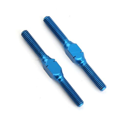 田宫RC 1/10车型通用M3螺牙 铝合金推杆/连杆 拉杆(2支装) - 图1