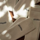 Livingtown 3-пак-носки вышитые логотип Pure White City Boy Casual Triple Double Cormeration чулки