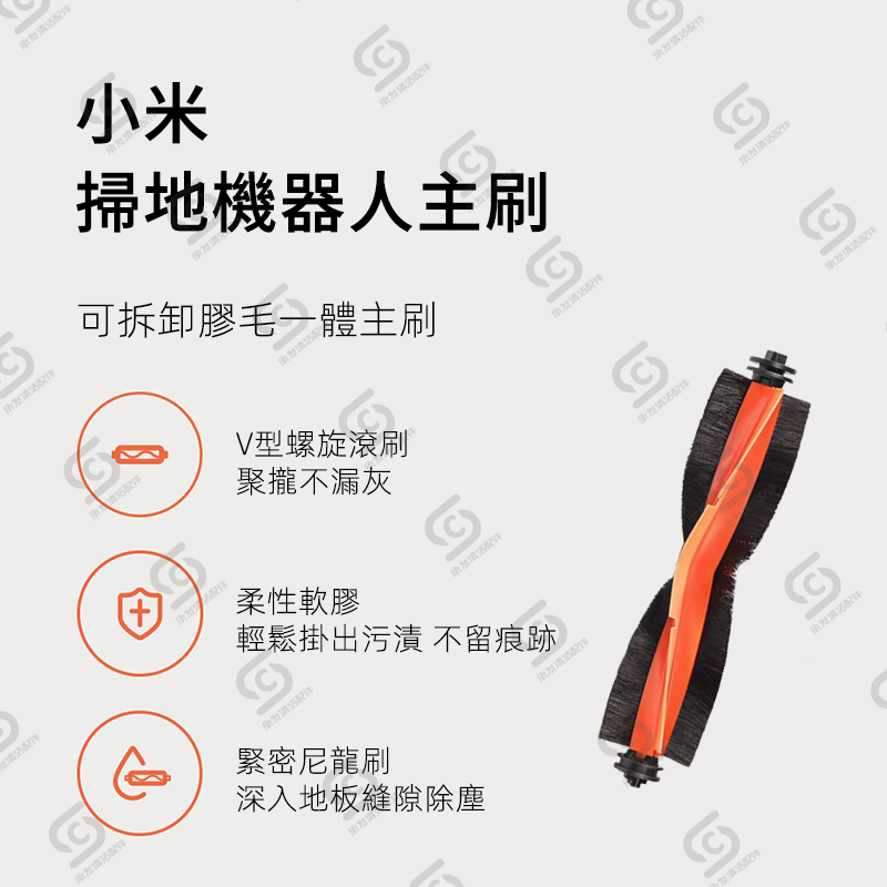 适配小米扫地机器人配件X20 Pro耗材X20 Max主滚刷滤网尘袋清洁液 - 图0