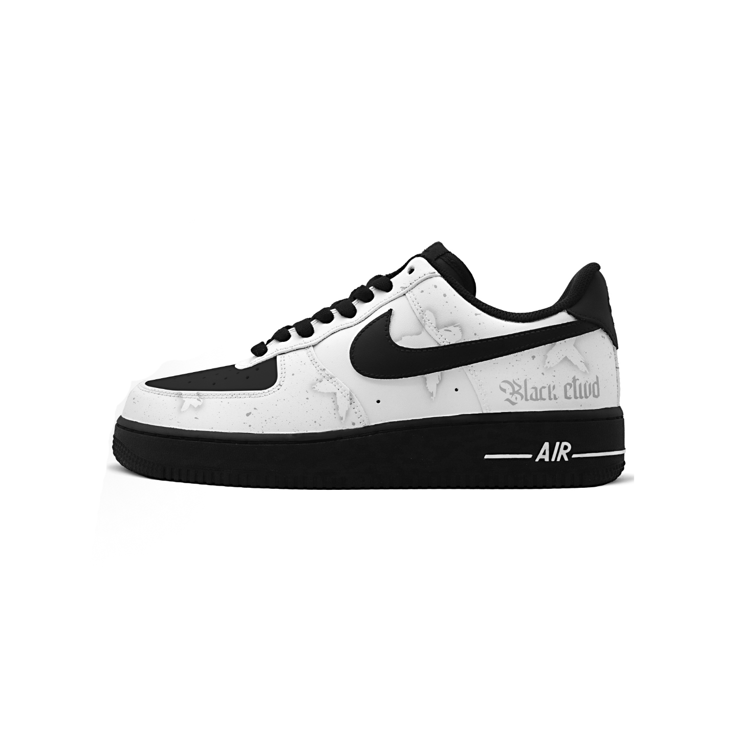 定制球鞋 Nike Air Force 1 WET 谜徒法则 高街 男女同款低帮板鞋,淘宝优惠券,粉丝福利购,淘宝优惠卷