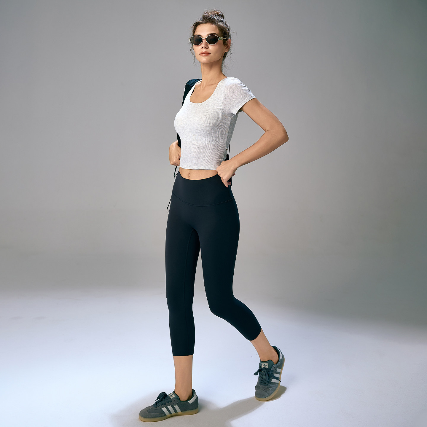 Choc女孩美背运动上衣女固定杯瑜伽服短袖T恤紧身透气显瘦健身衣,淘宝优惠券,粉丝福利购,淘宝优惠卷