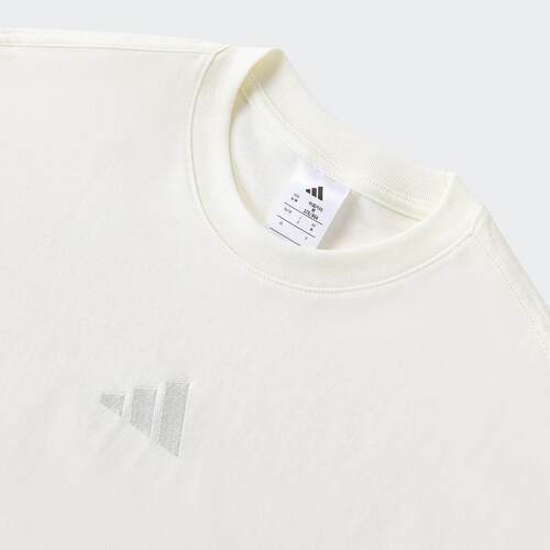 adidas阿迪达斯短袖男25夏季新款宽松训练纯棉运动透气T恤 JY8566 - 图1
