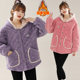Winter short cotton coat, short fleece jacket, women's cotton jacket