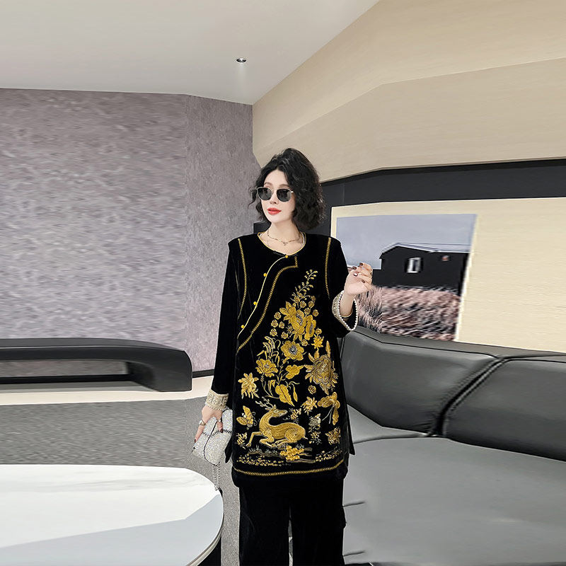 胖MM加肥拼色花朵国风马甲2025秋季款大码女装法式复古风百搭上衣,淘宝优惠券,粉丝福利购,淘宝优惠卷