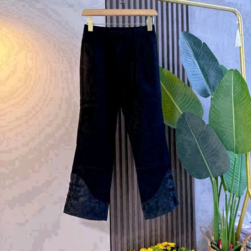 加肥复古风圆领盘扣马甲大码女装拼色袖口小衫胖妹妹暗花裤脚裤子,淘宝优惠券,粉丝福利购,淘宝优惠卷