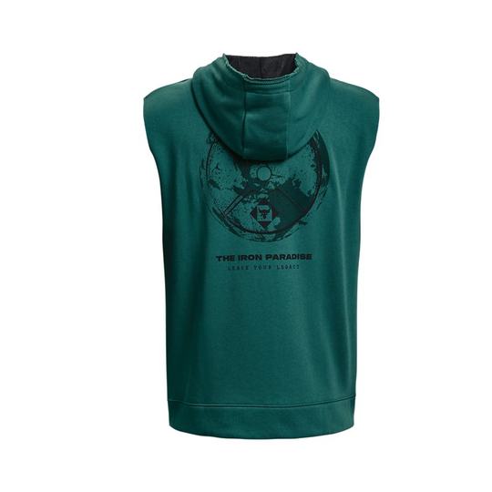 Under Armor UA vest Rock Johnson men's summer hooded casual fitness training sports vest 1377434