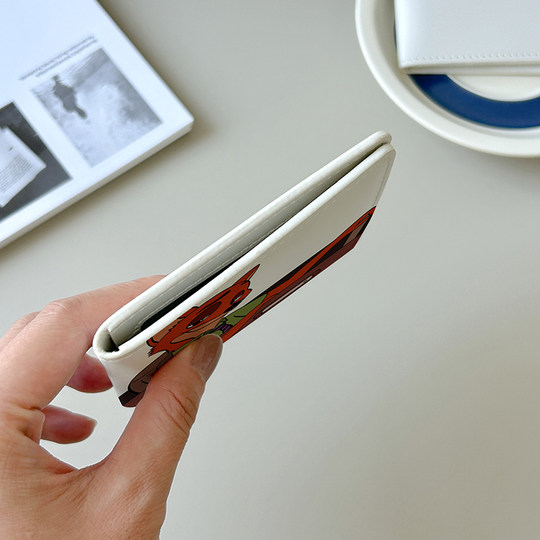 Nick Judy couple driver's license protective cover driving license driver's license two-in-one leather case card bag ID set women