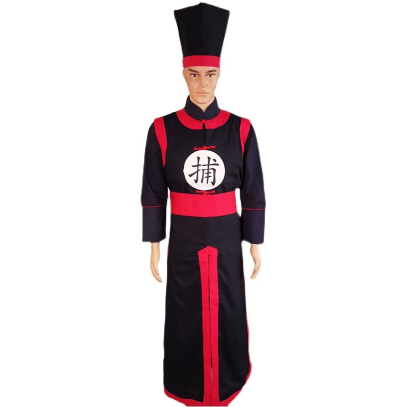 古装男款古代衙门捕快捕手捕头汉朝唐朝宋朝明朝清朝演出服装戏服