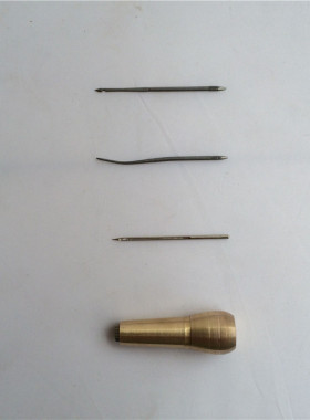 补鞋工具钩针工具套装纯铜勾针