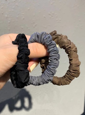 大肠发圈皮筋绸缎发绳简约