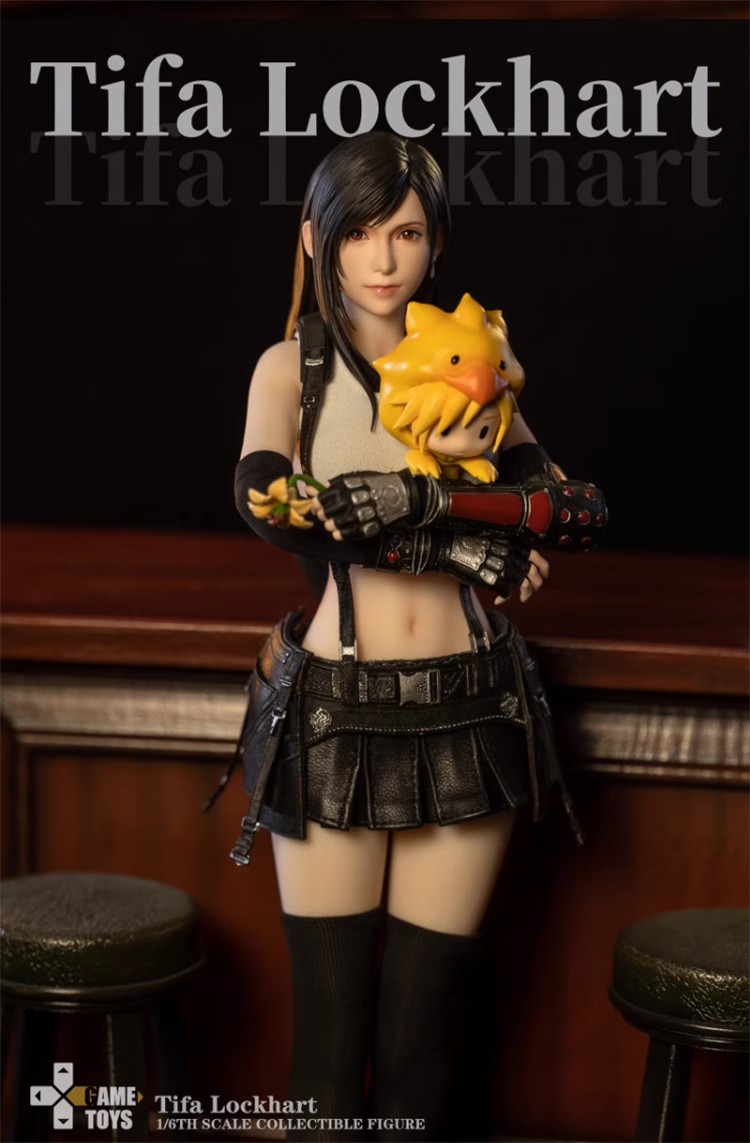 接单 GAMETOYS 1/6最终之幻想7 FF7蒂法 TIFA可动兵人偶模型-图2