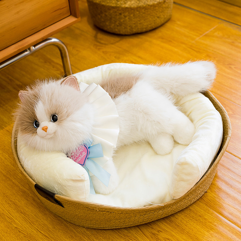 仿真会叫布偶猫毛绒玩具公仔双肩背包小猫咪儿童玩偶女孩生日礼物,淘宝优惠券,粉丝福利购,淘宝优惠卷