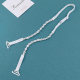 Underwear halter neck straps ຮູບໄຂ່ມຸກ bra straps
