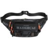 Large capacity waterproof nylon cloth men's waist bag mobile phone bag