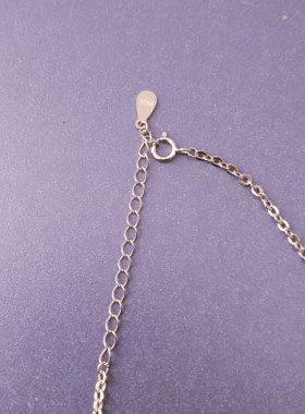 纯银标志饰品演唱会吊坠项链