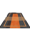 Environmentally friendly diatom mud cuttable floor mats