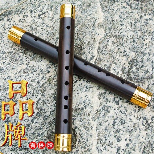 管子乐器初学者乌木镀金箍管成人儿童专业催泪管D降BA大G调送哨片 - 图2