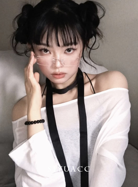 韩版黑色长丝巾秋冬简约领巾围巾