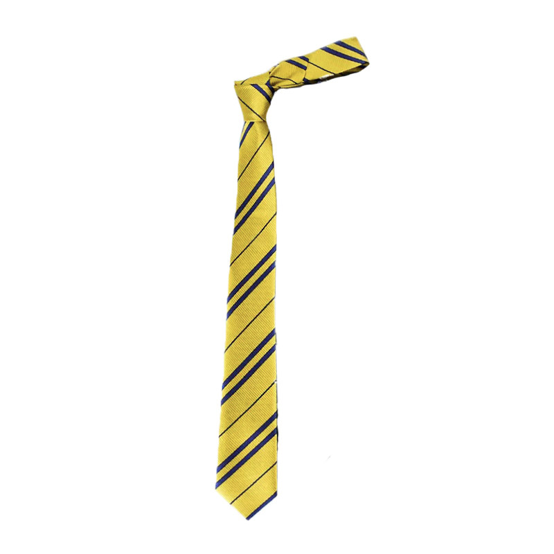 谢可寅同款黄色条纹领带秋冬百搭领巾时尚休闲高智感西装女帝配饰,淘宝优惠券,粉丝福利购,淘宝优惠卷
