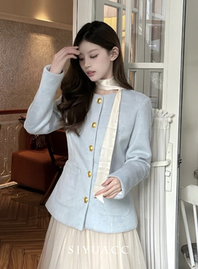 气质简约纯色丝巾时尚领巾围巾女