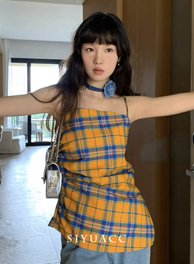 气质蓝色牛仔山茶花颈链choker女