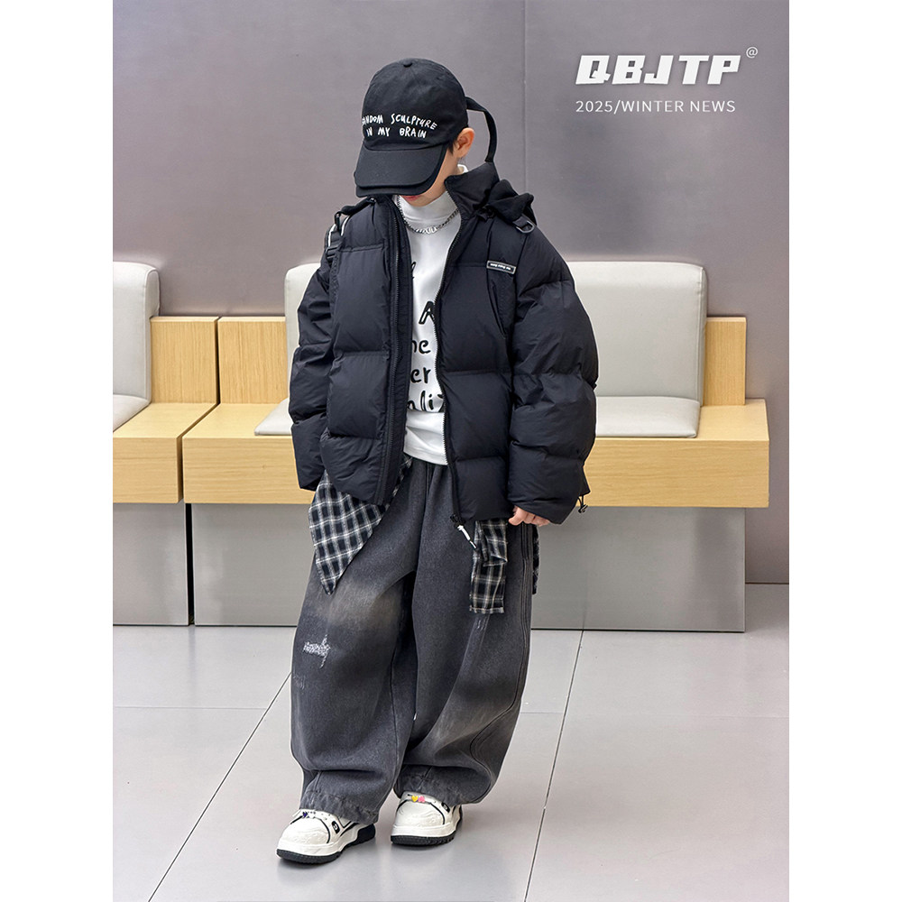 Q宝家童品11月新款男童打底衫冬季内搭儿童半高领长袖T恤百搭上衣,淘宝优惠券,粉丝福利购,淘宝优惠卷