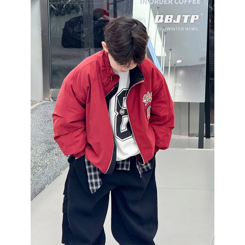 Q宝家童品10月新款 男童时尚工装裤冬季加绒裤子儿童韩系休闲裤潮,淘宝优惠券,粉丝福利购,淘宝优惠卷