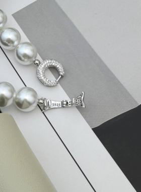 海水维纳斯冷光澳白珍珠长项链